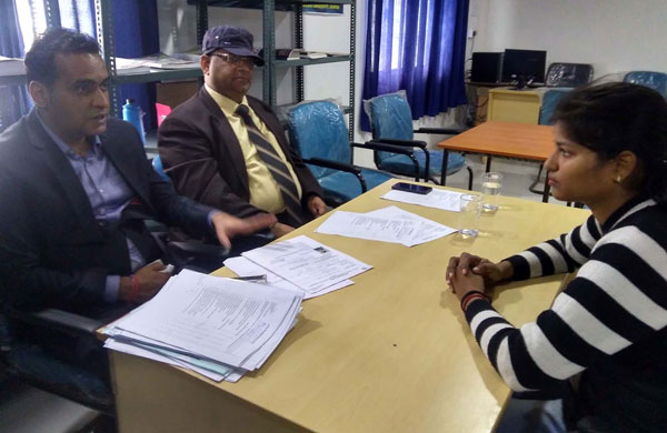 17 मार्च को पाई इन्फोकाॅम लखनऊ ने बी.टेक., एम.सी.ए. व एम.बी.ए. के छात्रांे को साक्षात्कार